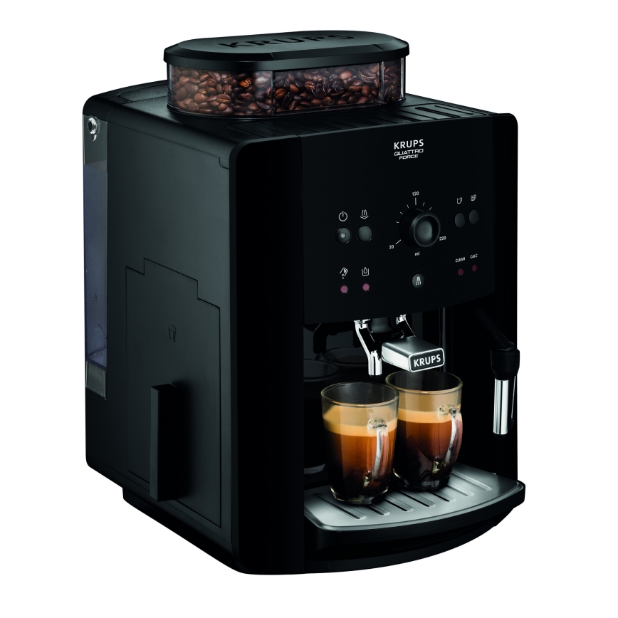 Krups - Automatinis kavos aparatas ARABICA 1450W/230V juoda