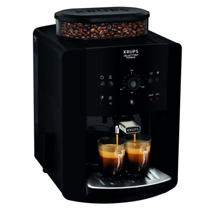 Krups - Automatinis kavos aparatas ARABICA 1450W/230V juoda