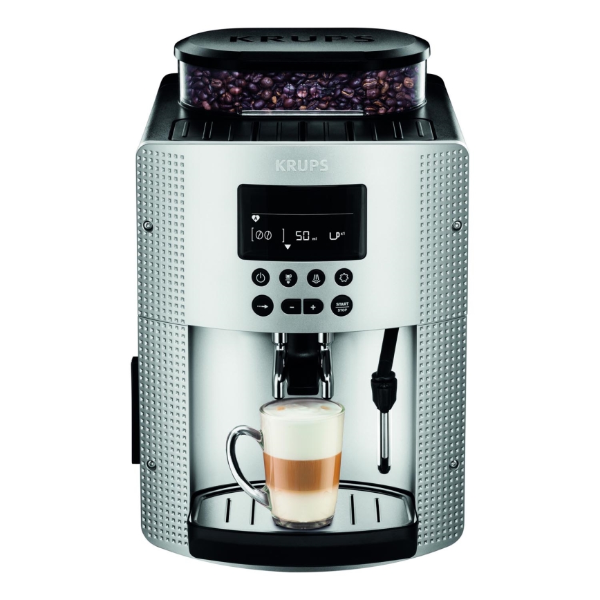 Krups - Automatinis kavos aparatas ESSENTIAL 1450W/230V sidabras