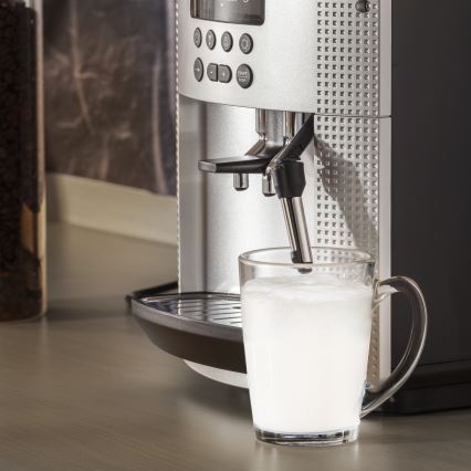 Krups - Automatinis kavos aparatas ESSENTIAL 1450W/230V sidabras