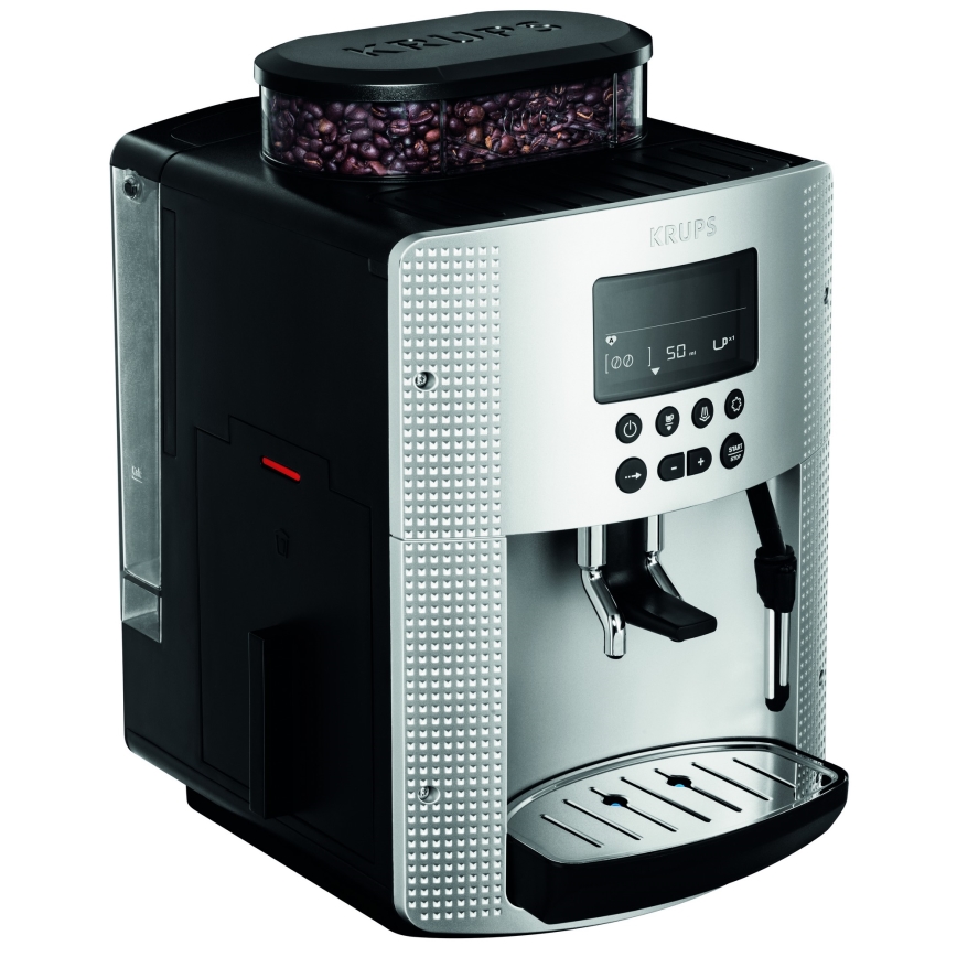Krups - Automatinis kavos aparatas ESSENTIAL 1450W/230V sidabras