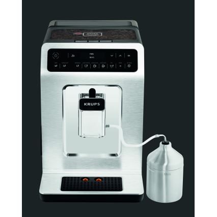 Krups - Automatinis kavos aparatas su pieno indu EVIDENCE 1450W/230V balta