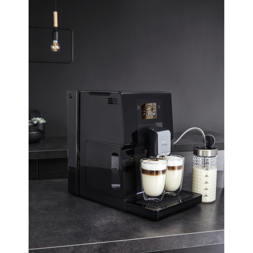 Krups - Automatinis kavos aparatas su pieno indu INTUITION PREFERENCE 1450W/230V juoda
