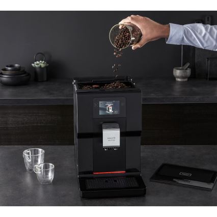Krups - Automatinis kavos aparatas su pieno indu INTUITION PREFERENCE 1450W/230V juoda