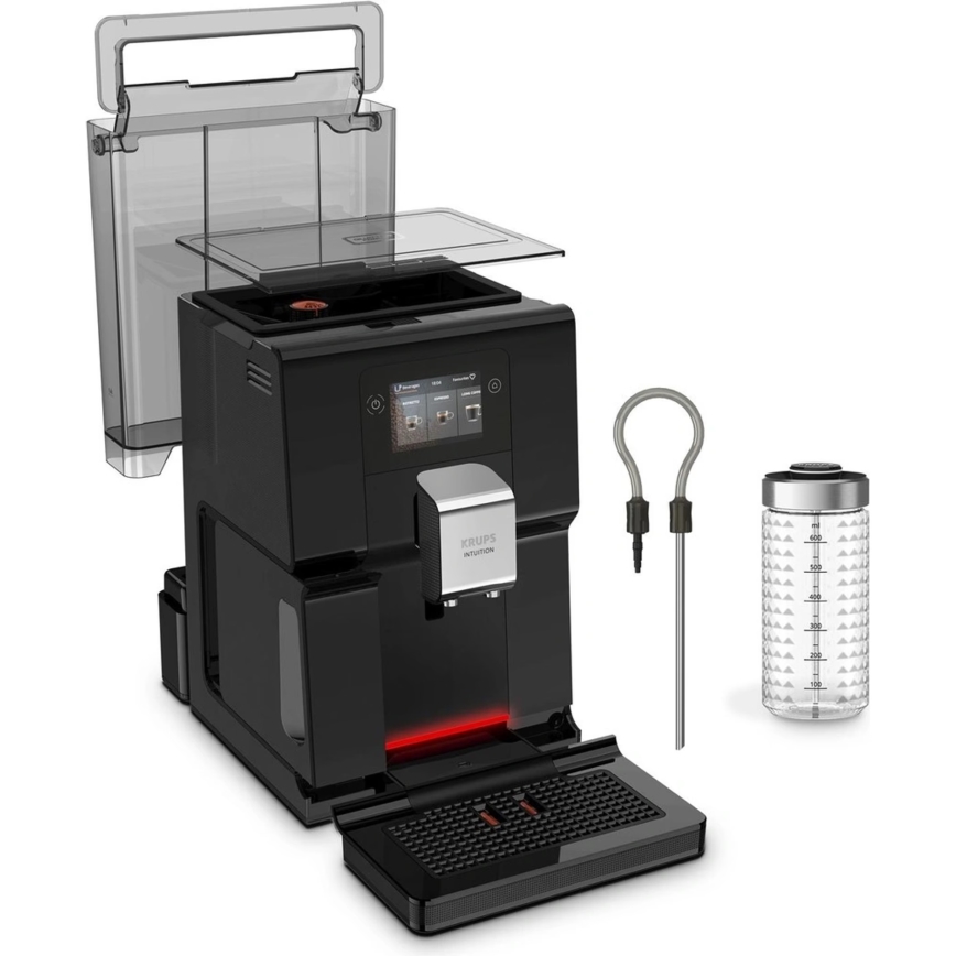 Krups - Automatinis kavos aparatas su pieno indu INTUITION PREFERENCE 1450W/230V juoda