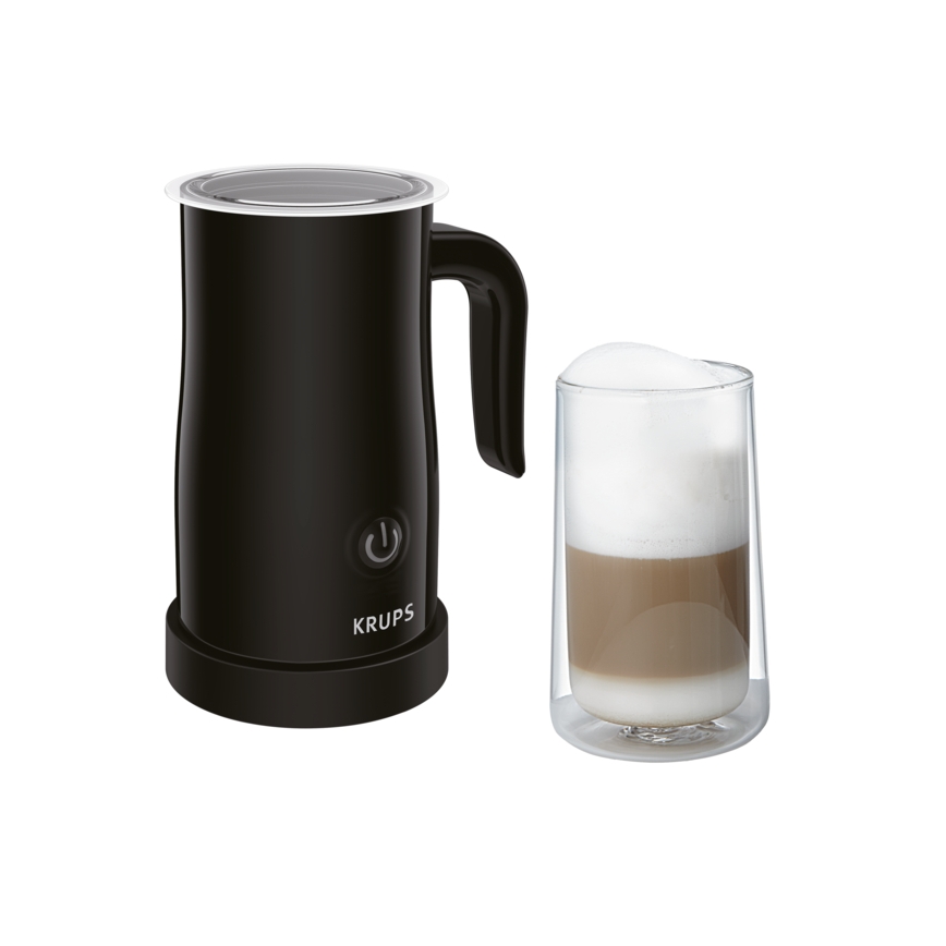 Krups - Pienu putų plakiklis 300 ml juodas