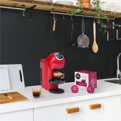 Krups - Kapsulinis kavos aparatas NESCAFÉ DOLCE GUSTO GENIO S PLUS 1500W raudona