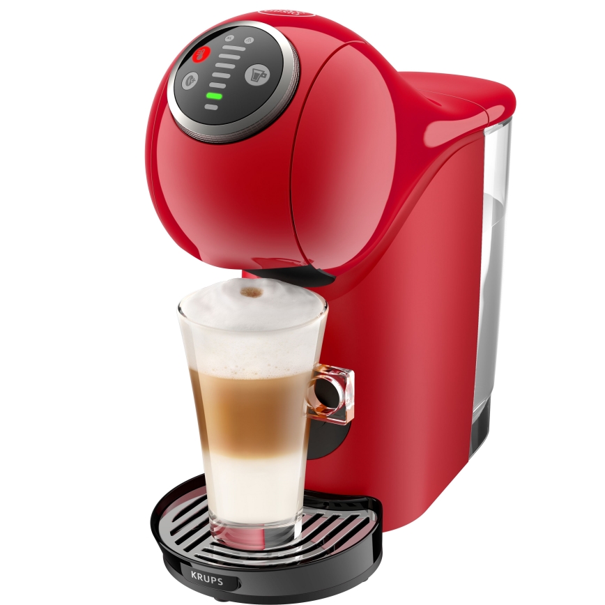 Krups - Kapsulinis kavos aparatas NESCAFÉ DOLCE GUSTO GENIO S PLUS 1500W raudona