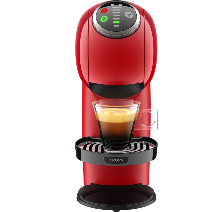 Krups - Kapsulinis kavos aparatas NESCAFÉ DOLCE GUSTO GENIO S PLUS 1500W raudona
