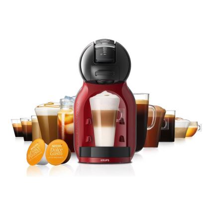 Krups - Kapsulinis kavos aparatas NESCAFÉ DOLCE GUSTO MINI ME 1500W/230V raudona/juoda