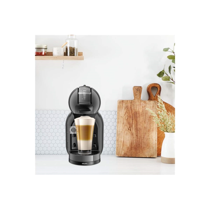 Krups - Kapsulinis kavos aparatas NESCAFÉ DOLCE GUSTO MINI ME 1500W antracitas
