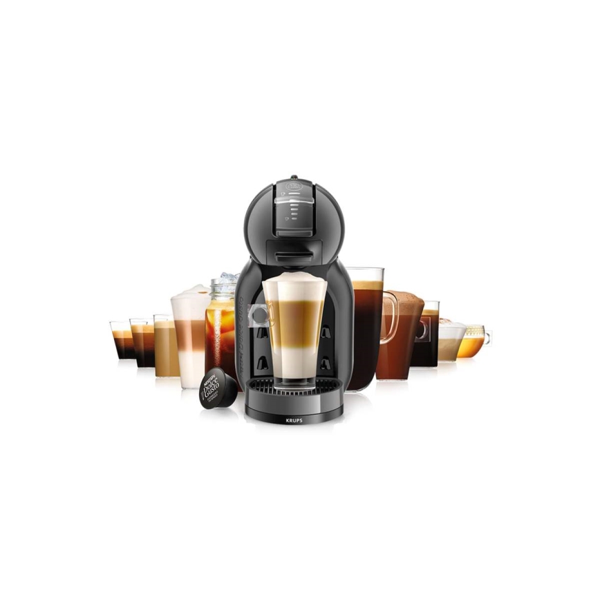 Krups - Kapsulinis kavos aparatas NESCAFÉ DOLCE GUSTO MINI ME 1500W antracitas