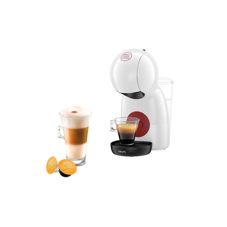 Krups - Kapsulinis kavos aparatas NESCAFÉ DOLCE GUSTO PICCOLO XS 1600W balta