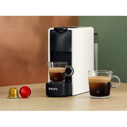 Krups - Kapsulinis kavos aparatas NESPRESSO Essenza mini 1310W/230V balta