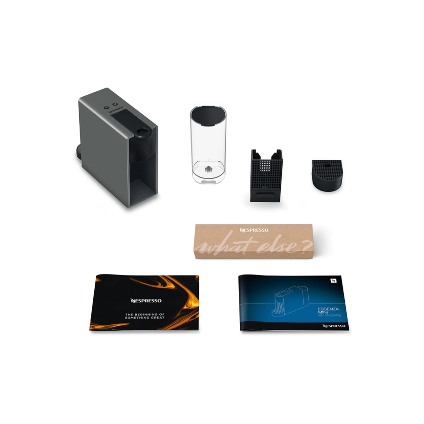 Krups - Kapsulinis kavos aparatas NESPRESSO Essenza mini 1310W/230V pilka
