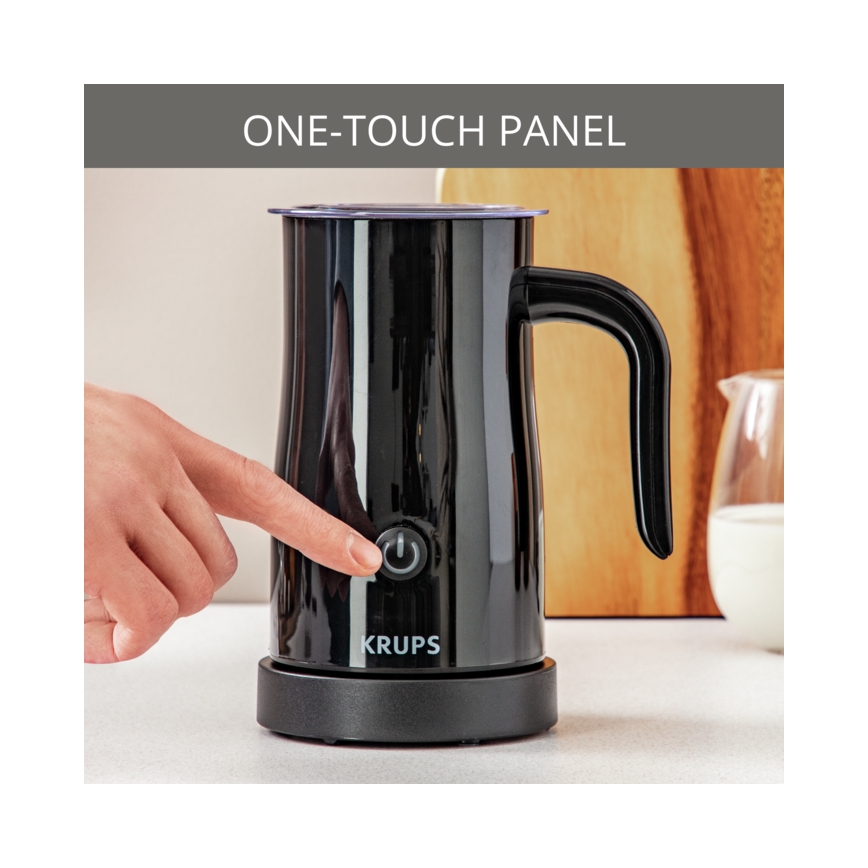 Krups - Pieno putotuvas 300ml juoda