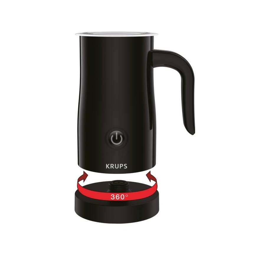 Krups - Pieno putotuvas 300ml juoda