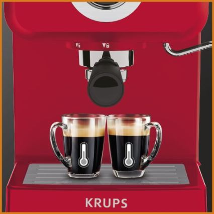 Krups - rankinis espresso kavos aparatas OPIO 1140 W/230 V