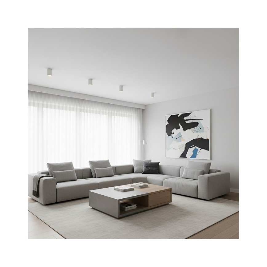 Kryptinis šviestuvas OH12 1xGX53/35W/230V 9,6 cm baltas