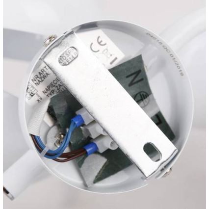 Kryptinis šviestuvas PUERTO 3xE14/40W/230V