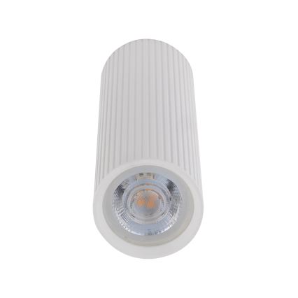 Kryptinis šviestuvas TUNE M 1xGU10/10W/230V 17 cm baltas