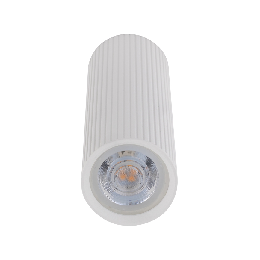 Kryptinis šviestuvas TUNE M 1xGU10/10W/230V 17 cm baltas