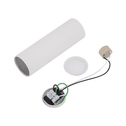 Kryptinis šviestuvas TUNE M 1xGU10/10W/230V 17 cm baltas