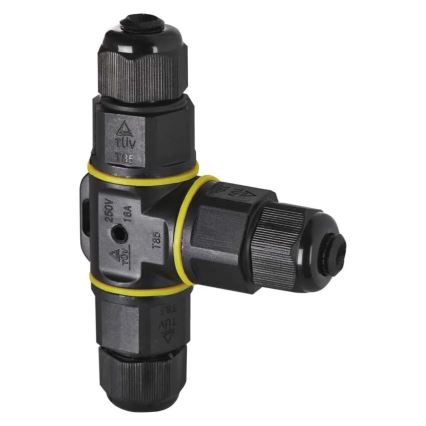 Laidų T jungtis IP68