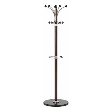 Laisvai pastatoma drabužių kabykla 185x38 cm RAMO wenge