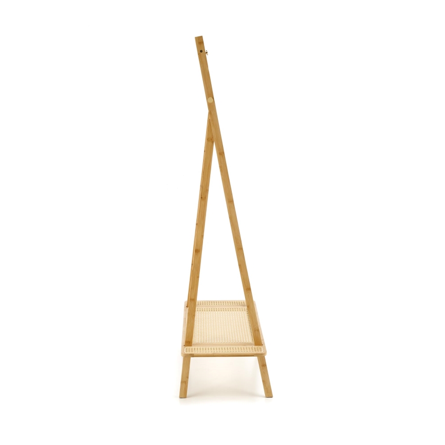 Laisvai pastatomas paltų stovas LEGNO 168x68 cm, rotangas