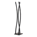 Laisvai stovinti kabykla VALET 179x35 cm juoda