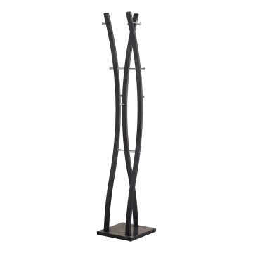 Laisvai stovinti kabykla VALET 179x35 cm juoda
