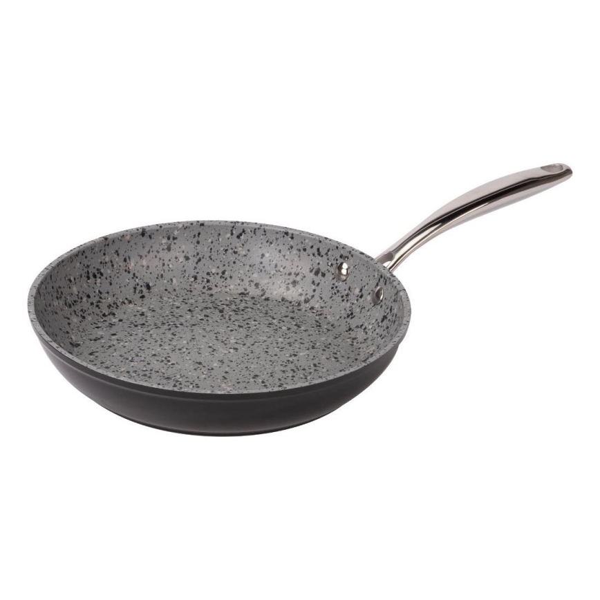 Lamart - Granitas keptuvė 26 cm juoda/pilka/nerūdijantis
