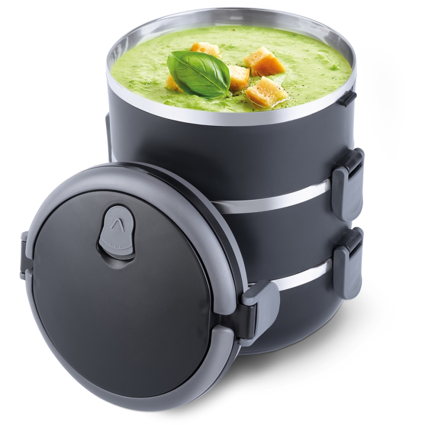 Lamart -  Maisto termosas 1,8 l juodas