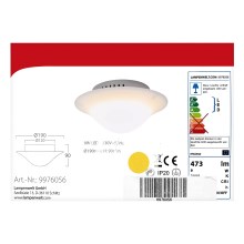 Lampenwelt - LED lubinis šviestuvas LED/9W/230V