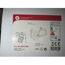 Lampenwelt - LED sieninis šviestuvas 1xGU10/5W/230V