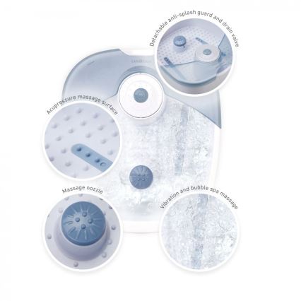 Lanaform - Kojų masažinė vonia FOOT SPA 60W/230V