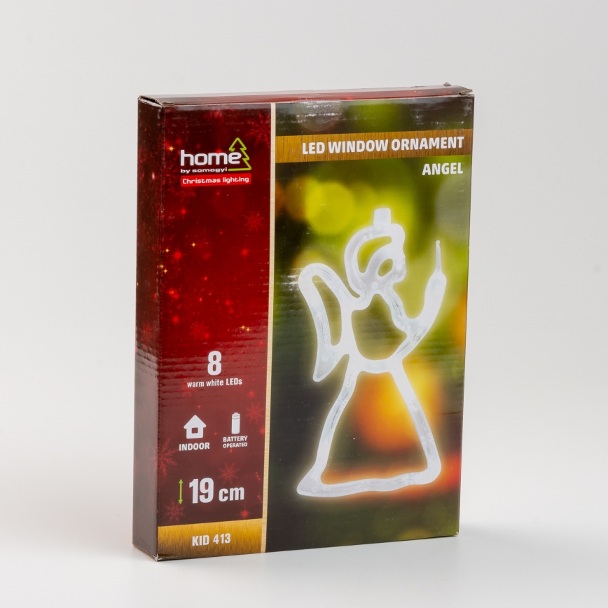 Lango dekoracija 8xLED/3xAA