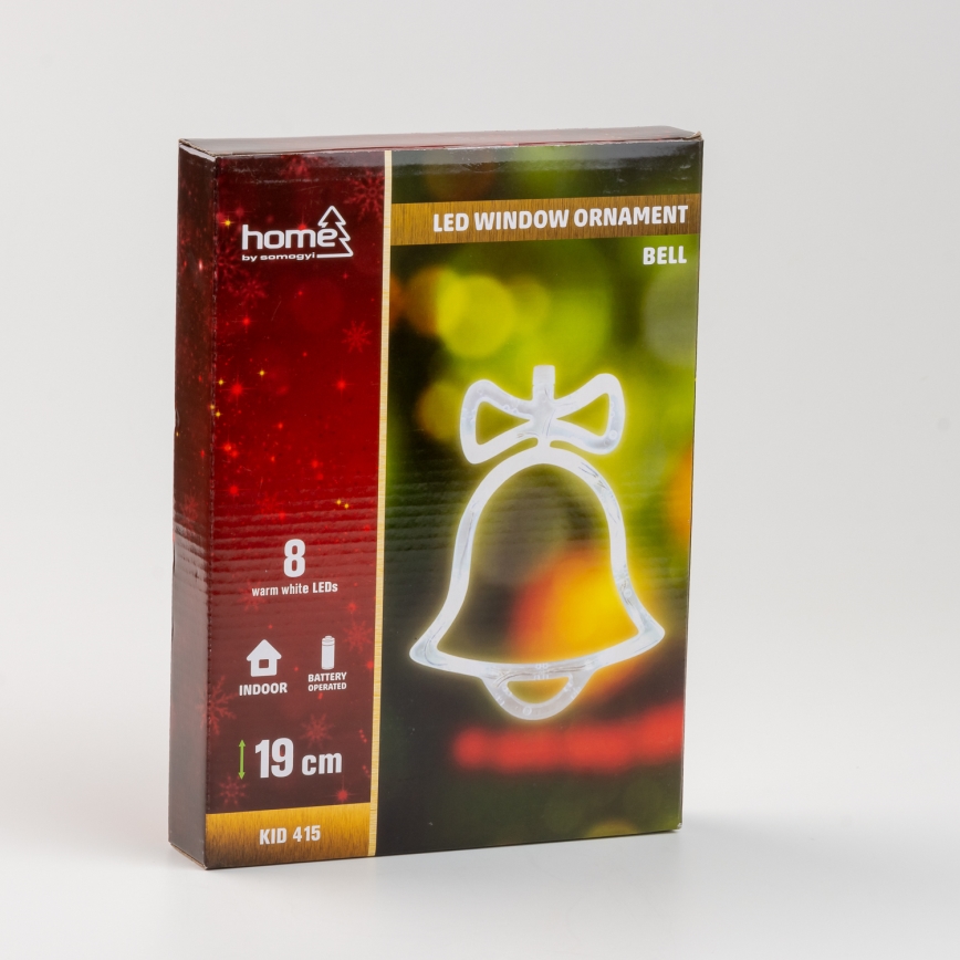 Lango dekoracija 8xLED/3xAA
