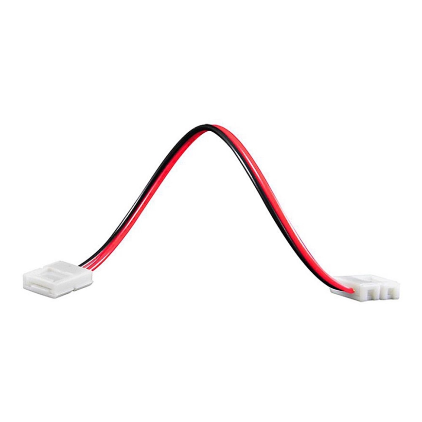 Lanksti bifacialinė kampinė jungtis 2 kontaktų LED juostoms 8 mm