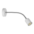 Lanksti MAXI stalinė lempa 1xGU10/40W/230V balta