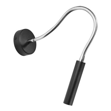 Lanksti maža lempa AXIL 1xG9/12W/230V juoda