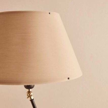 Lanksti pastatoma lempa AYD 1xE27/40W/230V juoda/ruda