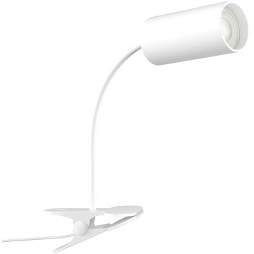 Lanksti prisegama lempa PUNTO 1xGU10/9W/230V balta
