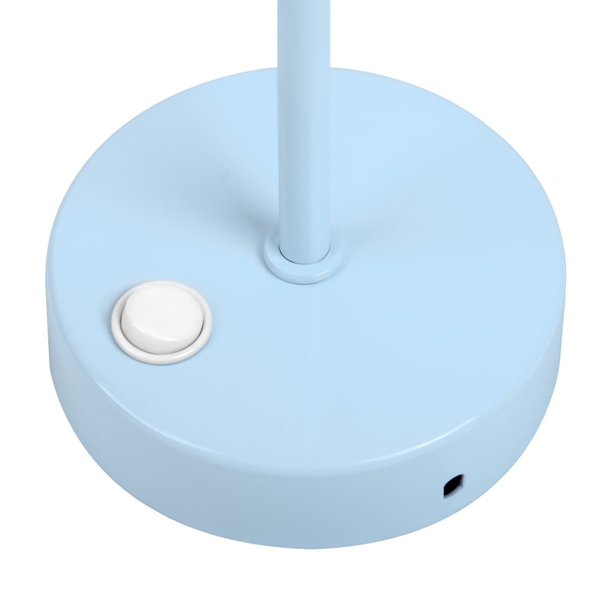 Lanksti sieninė lempa OXFORD 1xE27/15W/230V, mėlyna