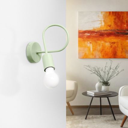 Lanksti sieninė lempa OXFORD 1xE27/15W/230V žalia