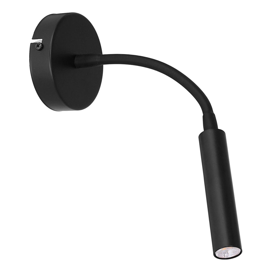 Lanksti stalinė lempa ARDEN 1xG9/8W/230V juoda