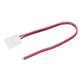 Lanksti vienpusė jungtis 2 kontaktų LED juostelėms 10 mm