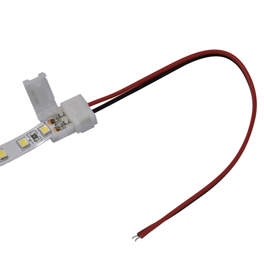 Lanksti vienpusė jungtis 2 kontaktų LED juostelėms 8 mm