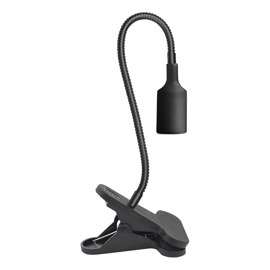 Lankstus Stalinis šviestuvas su segtuku augalams auginti PLANTY 1xE27/30W/230V juoda